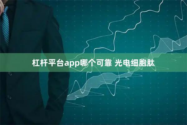 杠杆平台app哪个可靠 光电细胞肽